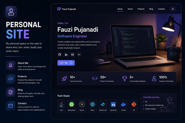 Personal Website thumbnail